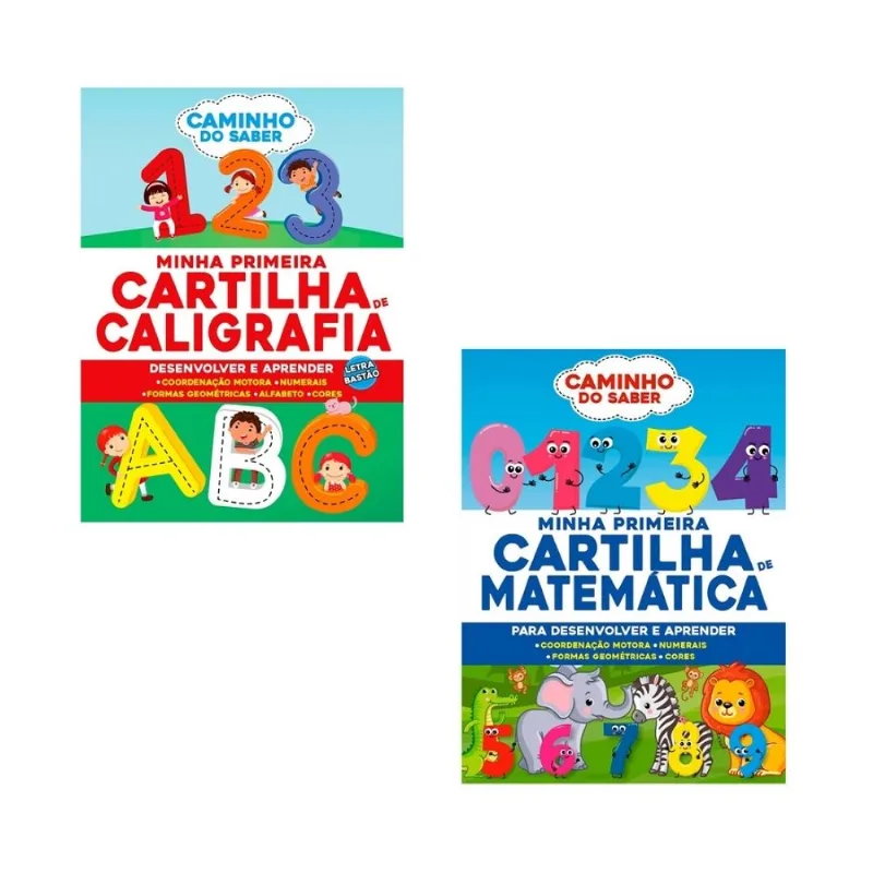 Coleção Caminhos do Saber - Kit com 2 Cartilhas