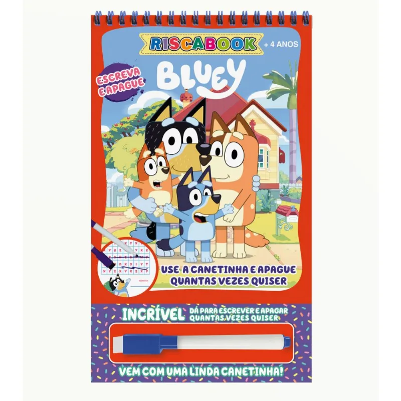 Riscabook Bluey