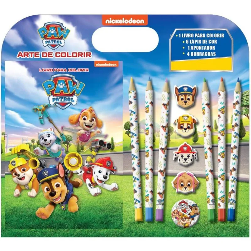 Patrulha Canina Arte de Colorir