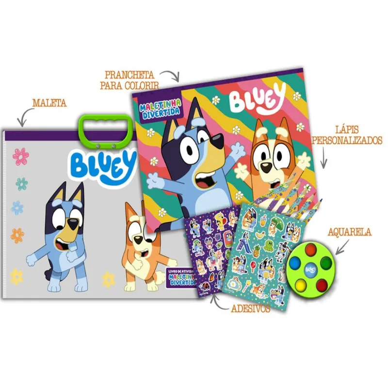 Bluey Maletinha Divertida