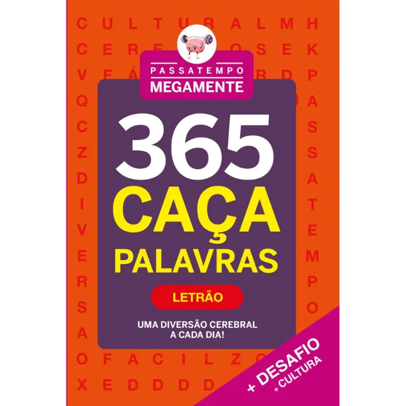 Passatempo Megamente 365 Caça-Palavras