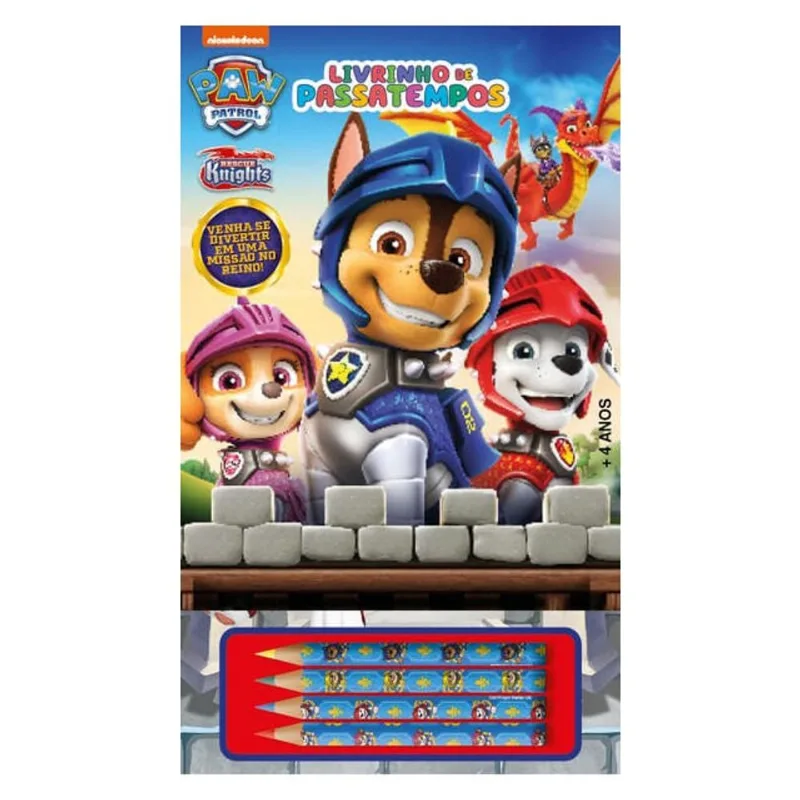 Patrulha Canina Livrinho De Passatempos
