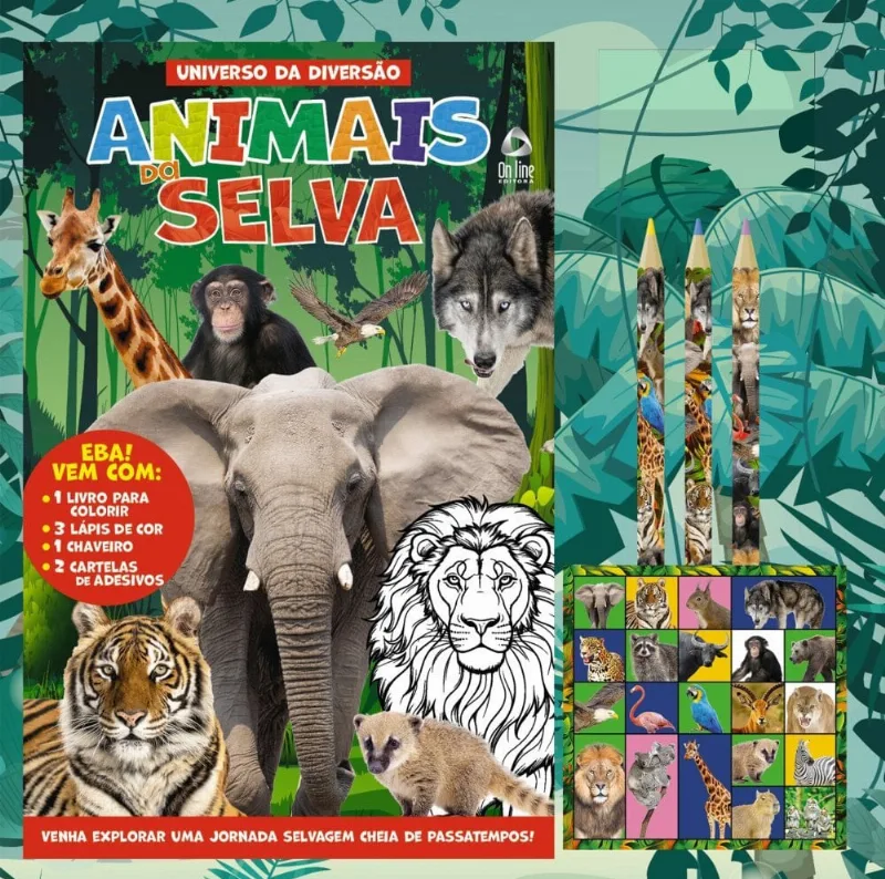 Animais Da Selva Universo Da Diversão
