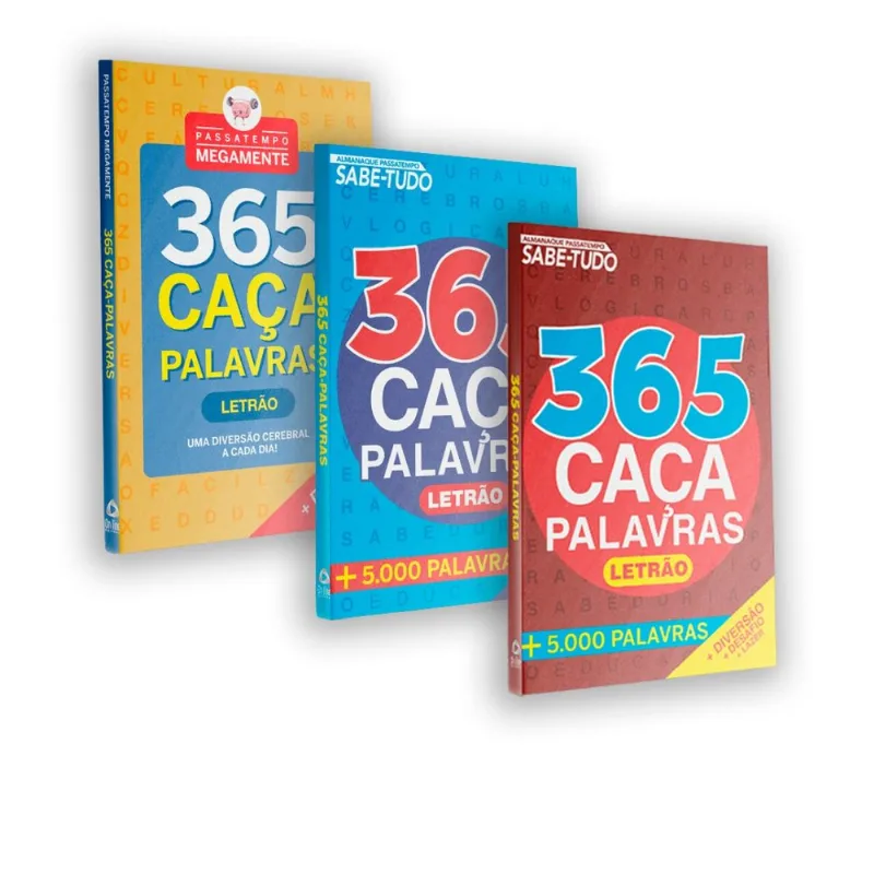 Combo Passatempo 365 Caça-Palavras