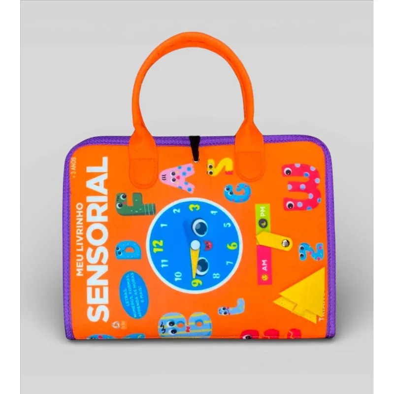 Meu Livrinho Sensorial Montessori ABC ABC