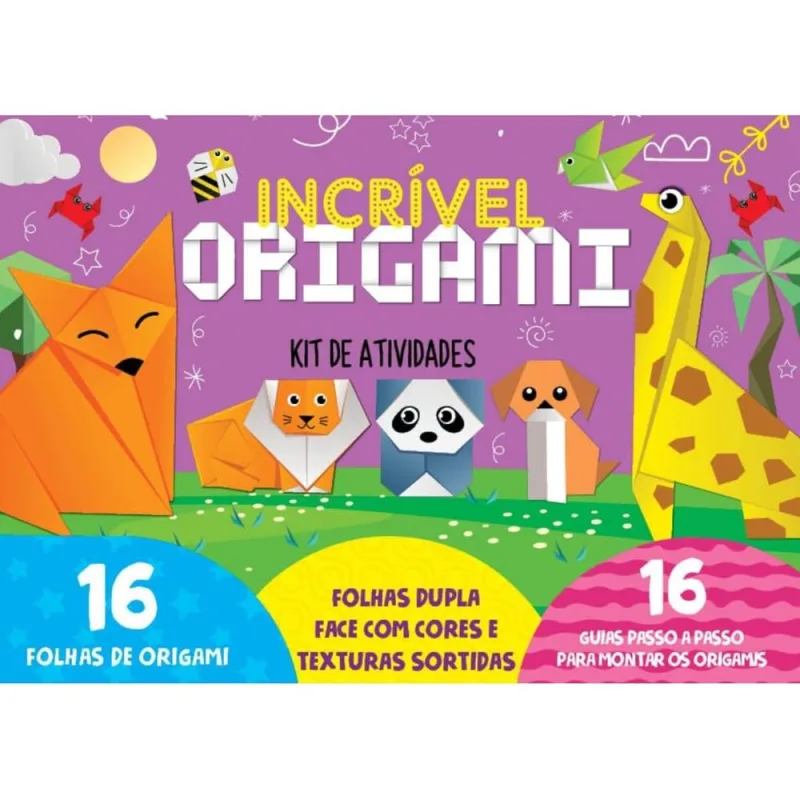 Incrível Origami Kit De Atividades - LC - Livros