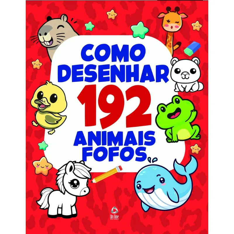 Como Desenhar 192 Animais Fofos