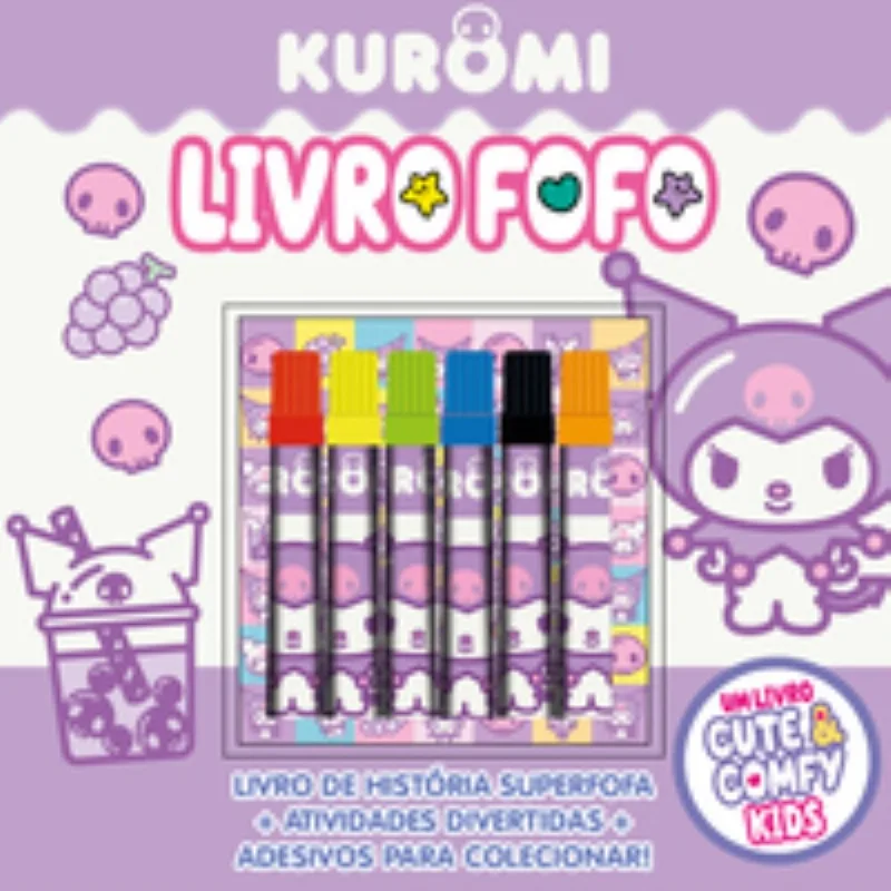Kuromi - Cute E Comfy Kids - Livro Fofo