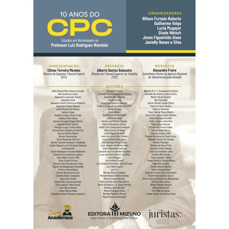 10 ANOS DO CÓDIGO DE PROCESSO CIVIL - CPC/2015