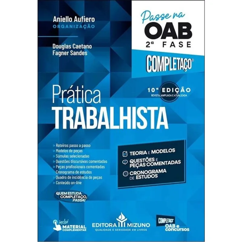 PRÁTICA TRABALHISTA - PASSE NA OAB 2ª FASE - COMPLETAÇO - 2026