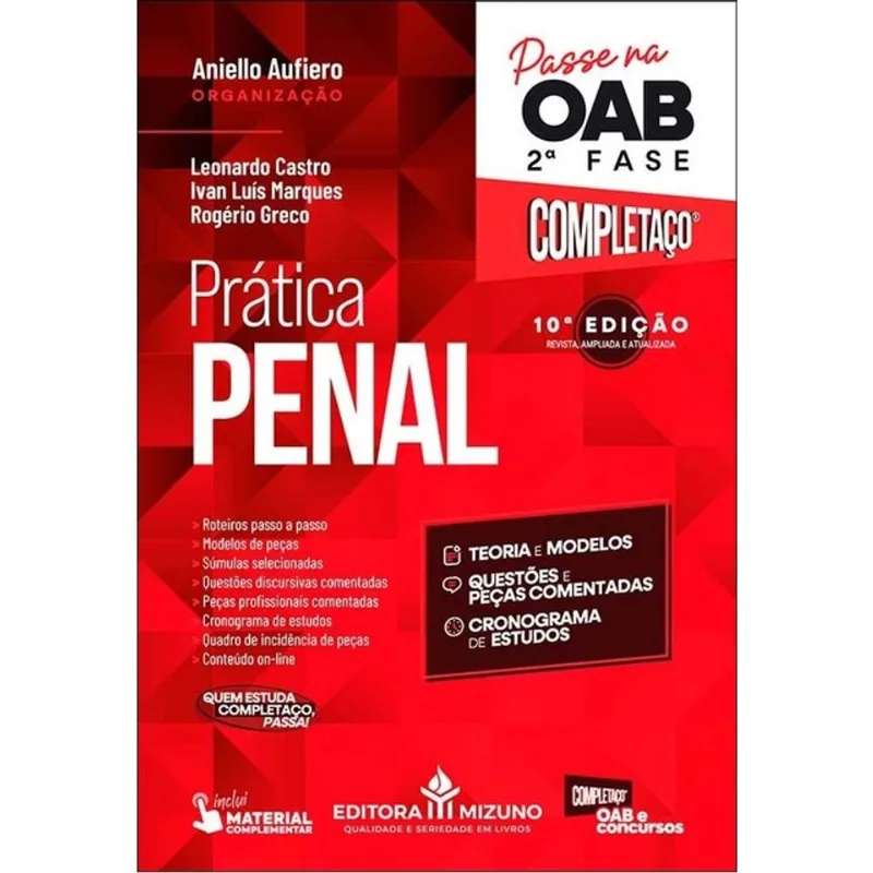 PRÁTICA PENAL - PASSE NA OAB 2ª FASE - COMPLETAÇO - 2026