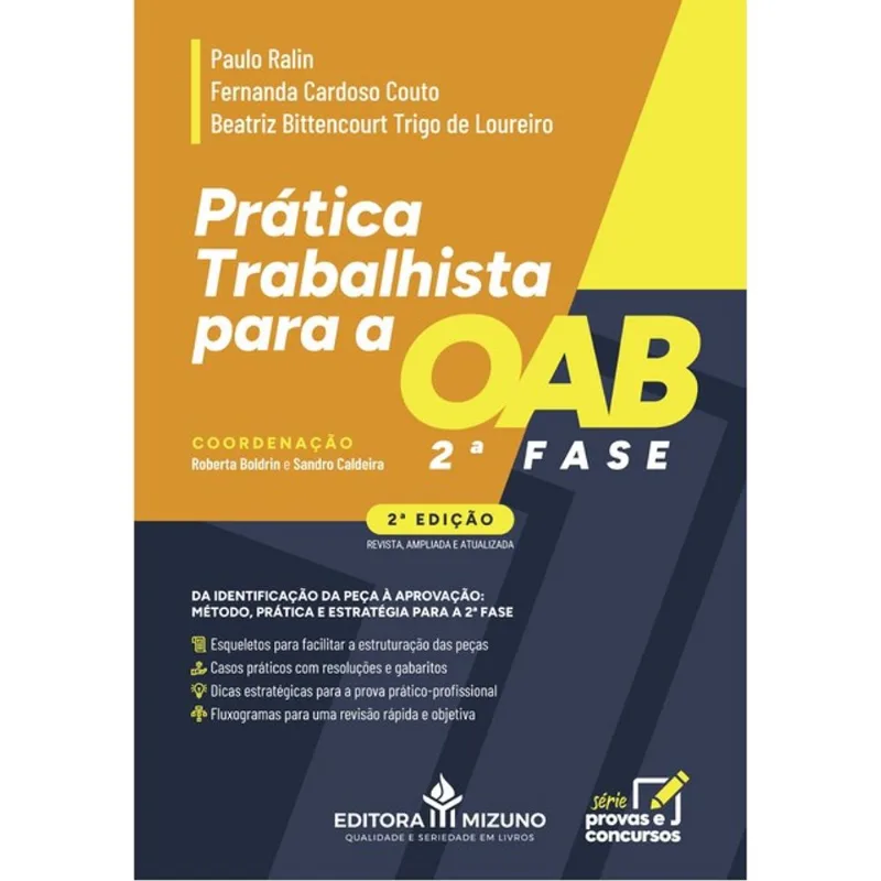 PRÁTICA TRABALHISTA PARA OAB 2ª FASE - 2ª EDIÇÃO 2026