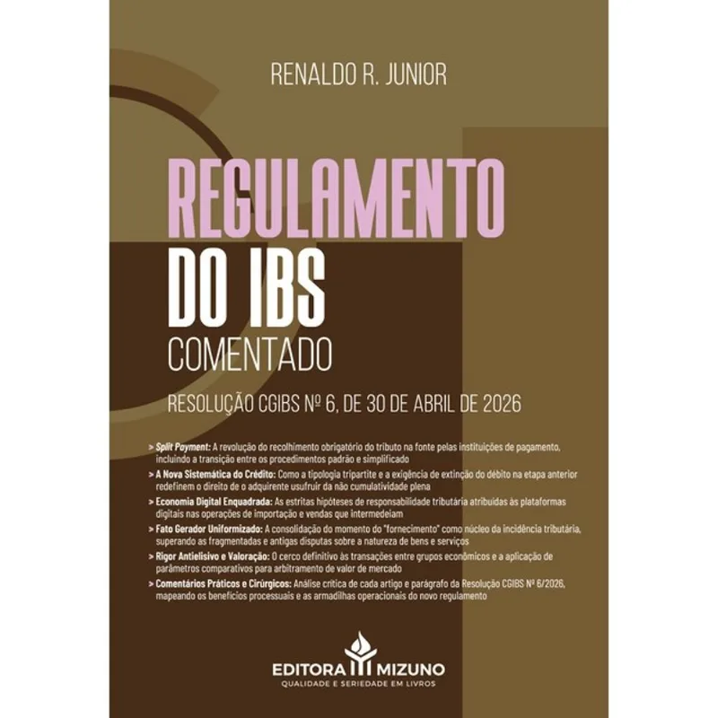 REGULAMENTO DO IBS COMENTADO