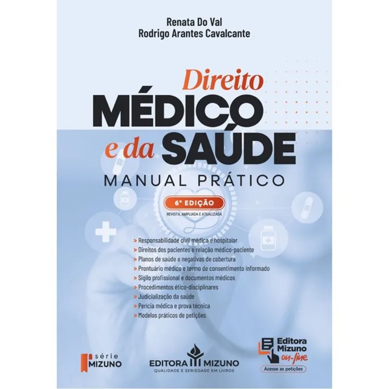 DIREITO MÉDICO E DA SAÚDE - MANUAL PRÁTICO 6ª EDIÇÃO (2026)
