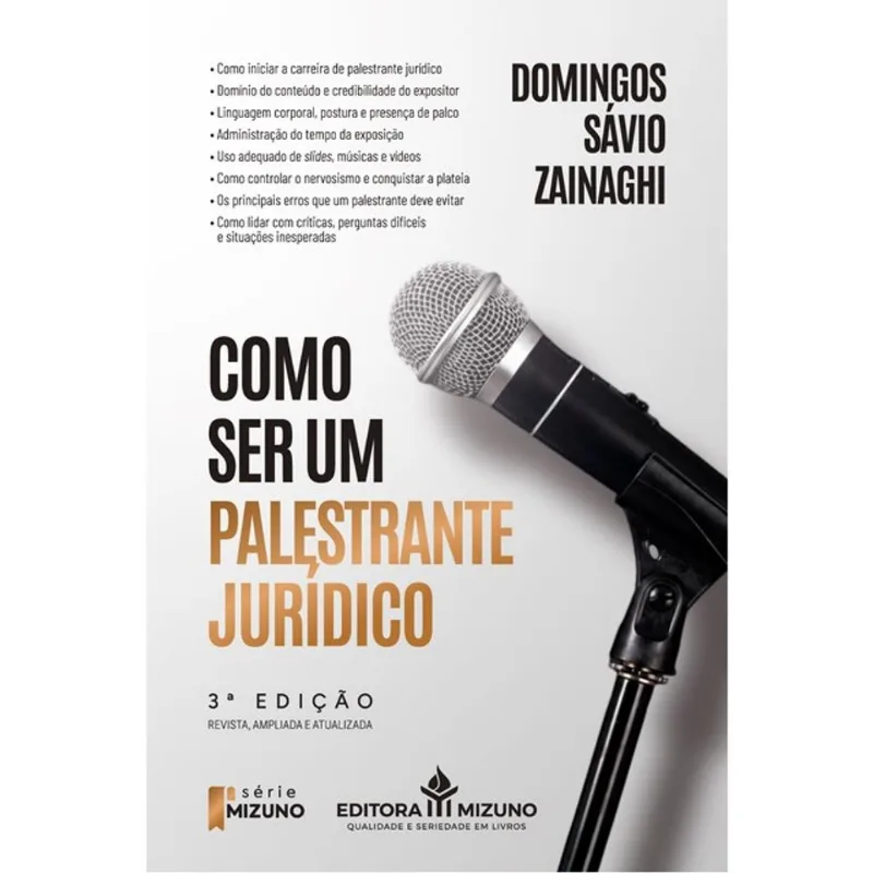 COMO SER UM PALESTRANTE JURÍDICO 3ª EDIÇÃO