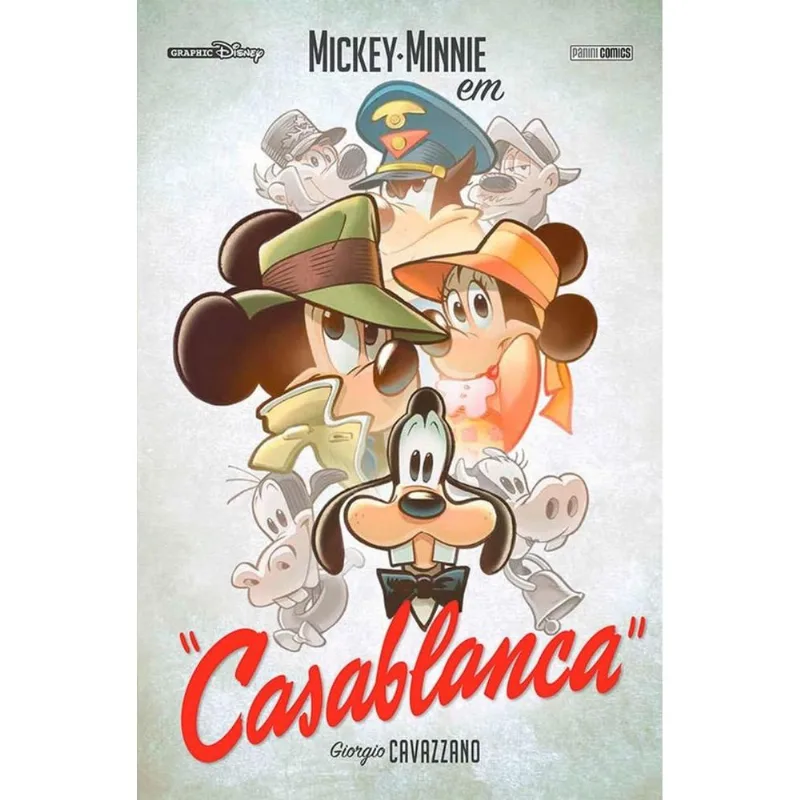 Mickey E Minnie Em Casablanca
