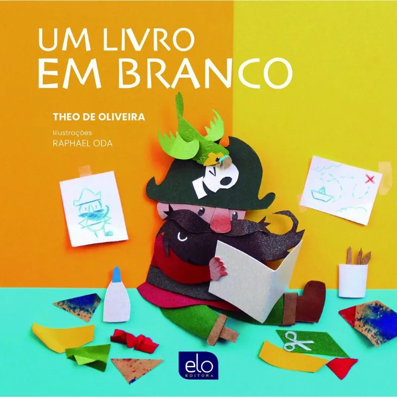 LIVRO UM LIVRO EM BRANCO (MP) - ELO EDITORA