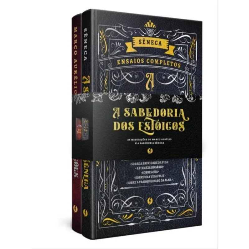 KIT - A SABEDORIA DOS ESTOICOS – EDIÇÃO DE LUXO