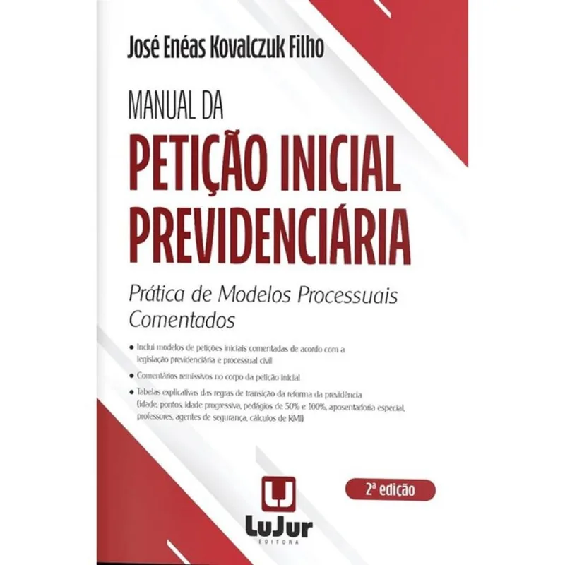 MANUAL DA PETIÇÃO INICIAL PREVIDENCIÁRIA - 2025