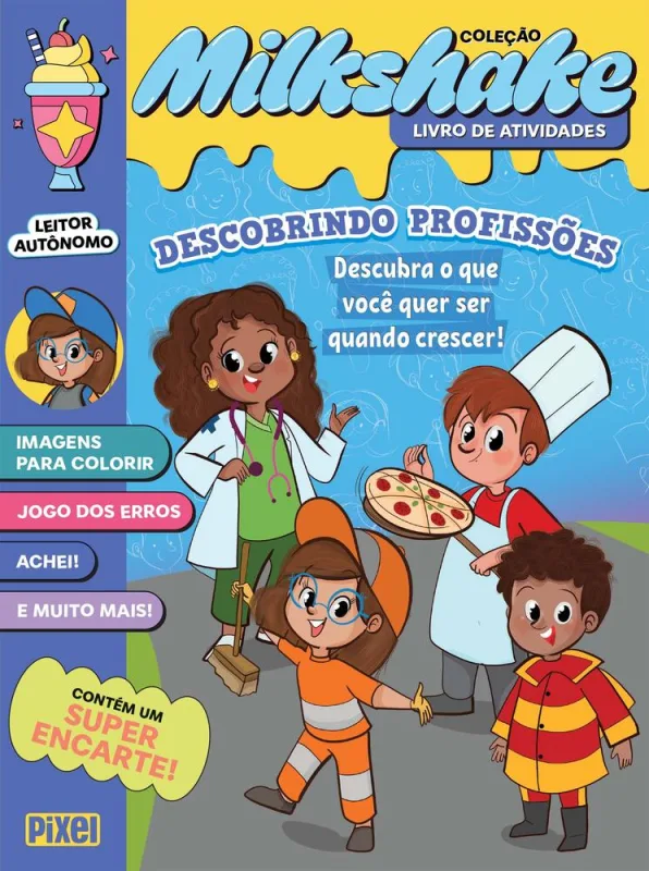 Coleção Milkshake - Descobrindo Profissões - LC - Livros