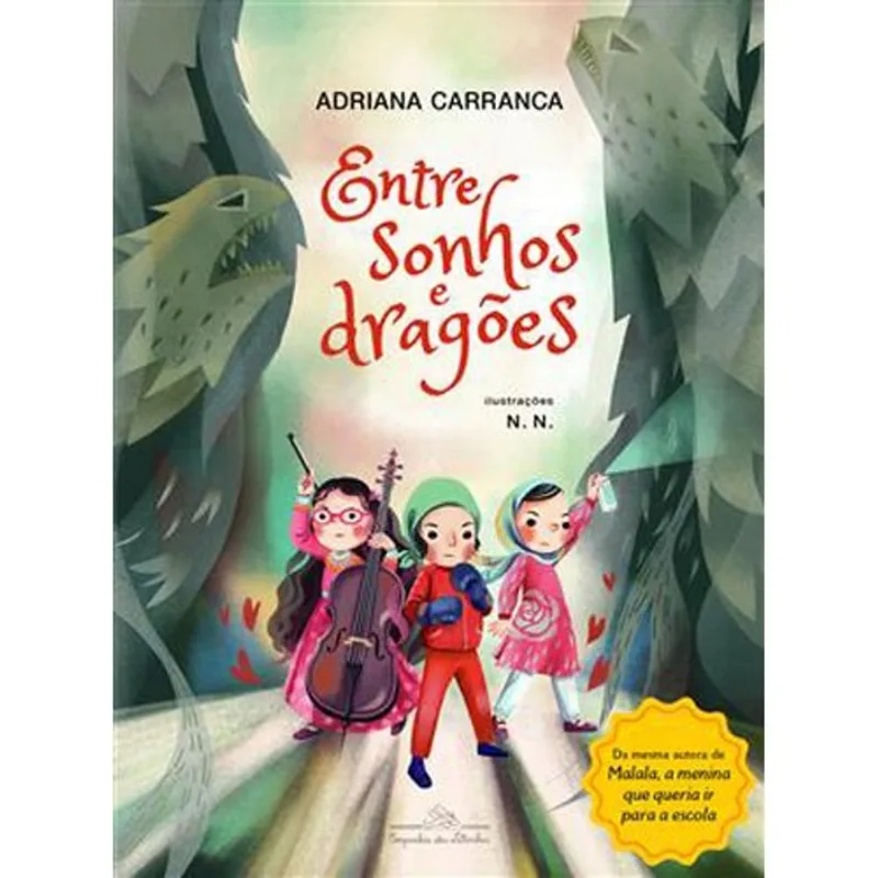 Livro Entre Sonhos E Dragões Companhia Das Letrinhas (MP)