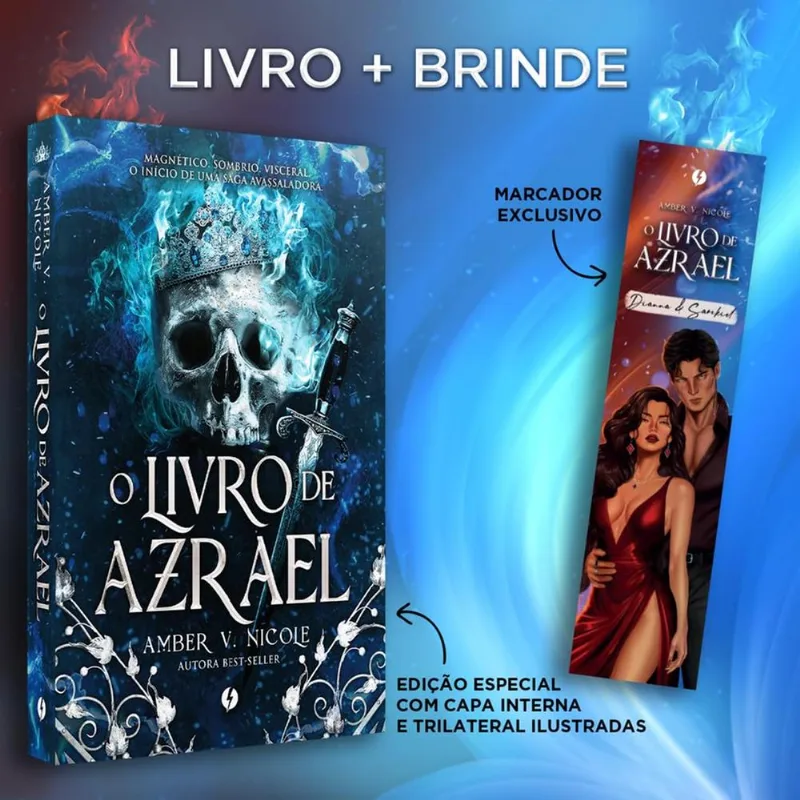 O Livro De Azrael - Edição Especial De Luxo