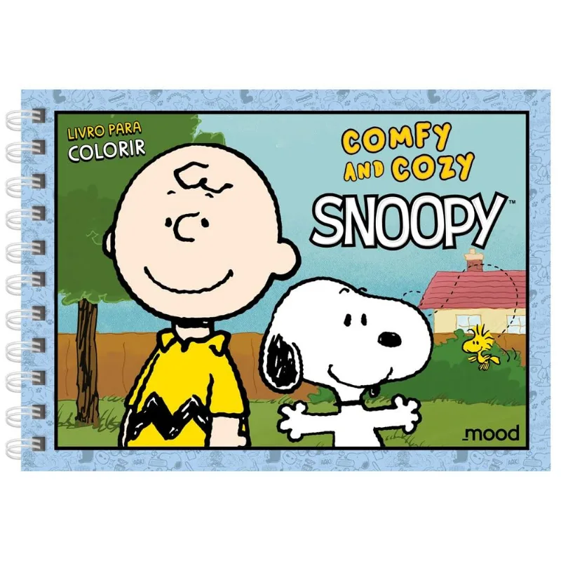 Livro De Colorir - Snoopy - Comfy And Cozy