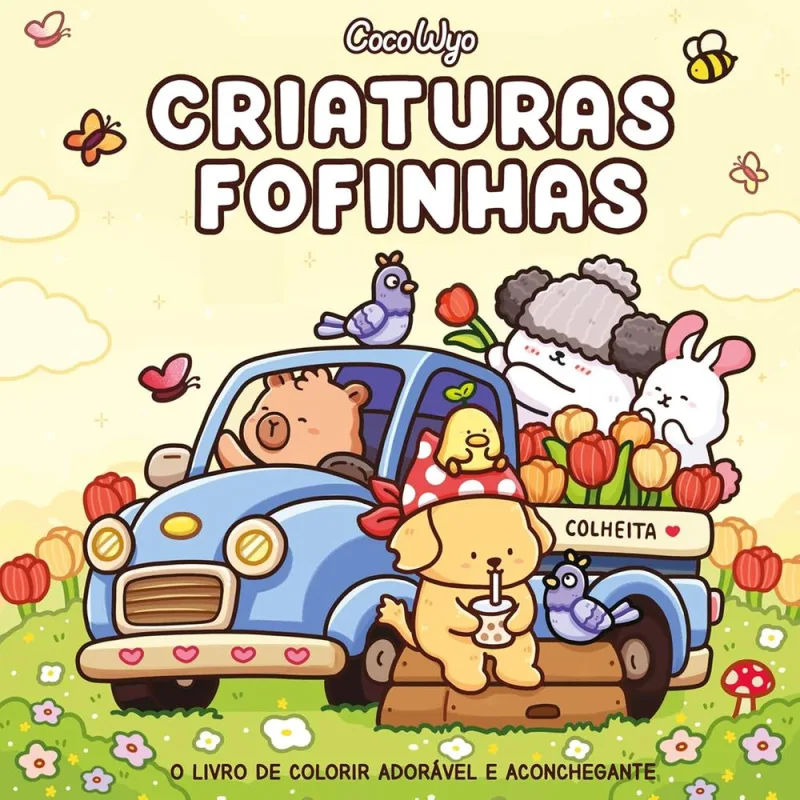 Criaturas Fofinhas (Cozy Cuties) - Livro De Colorir Coco Wyo - LC - Livros