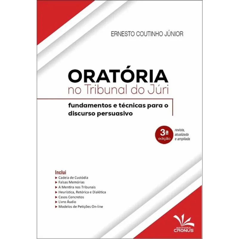 ORATÓRIA NO TRIBUNAL DO JÚRI - 2024