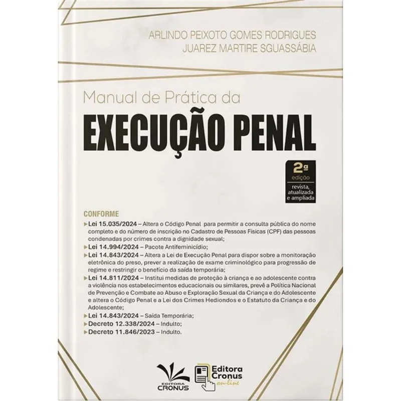 MANUAL DE PRÁTICA DA EXECUÇÃO PENAL - 2025
