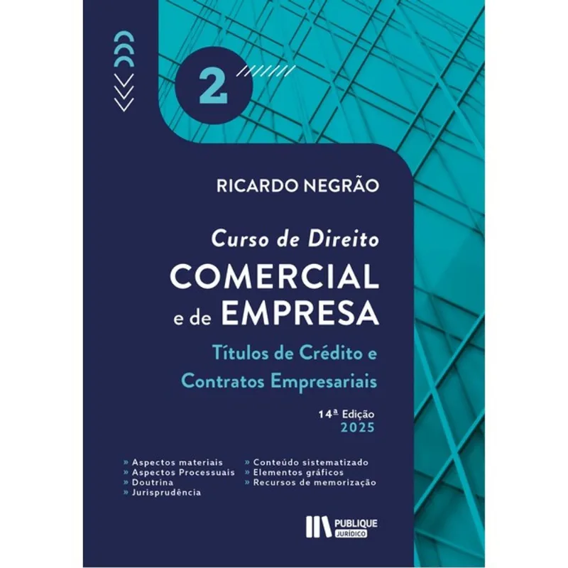 CURSO DE DIREITO COMERCIAL E DE EMPRESA - 2025 - VOL. 2