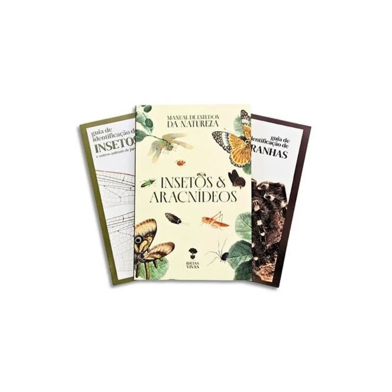 MANUAL DE ESTUDOS DA NATUREZA - INSETOS & ARACNÍDEOS