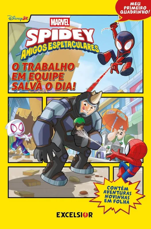 Spidey E Seus Amigos Espetaculares - Meu Primeiro Quadrinho - LC - Livros