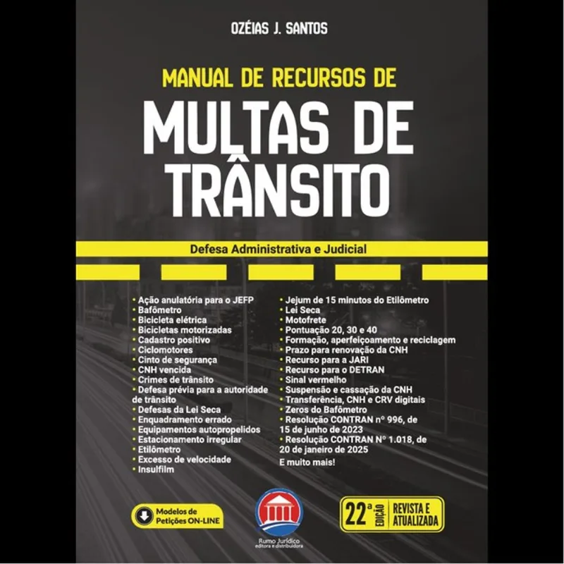 MANUAL DE RECURSOS DE MULTAS DE TRÂNSITO