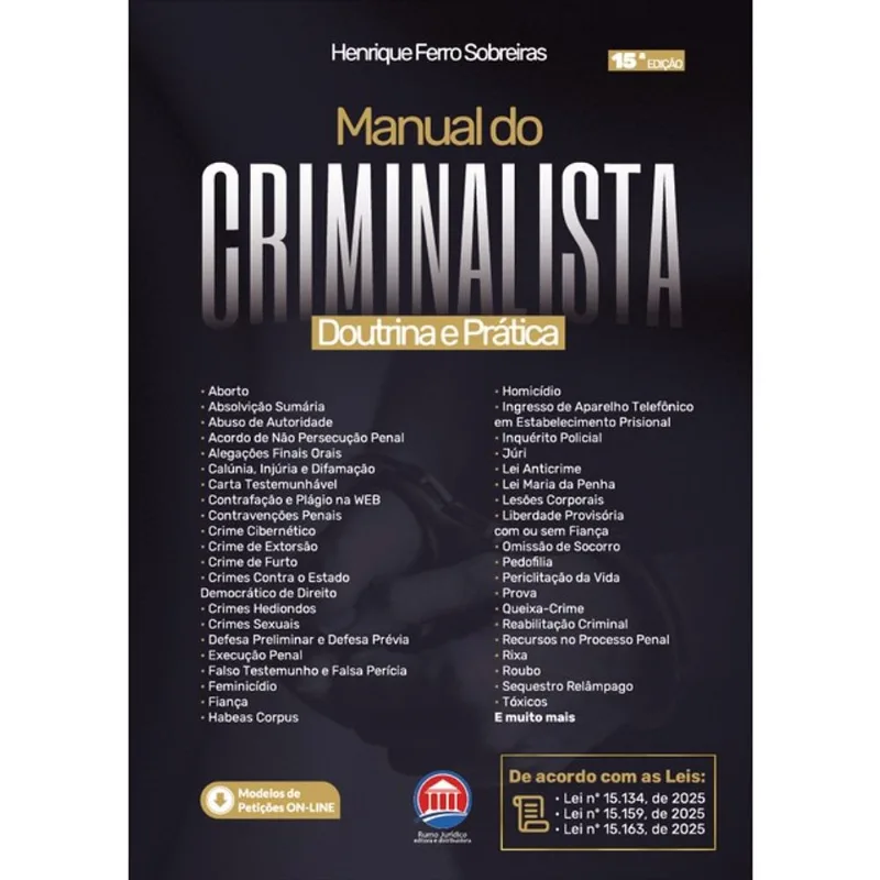 MANUAL DO CRIMINALISTA