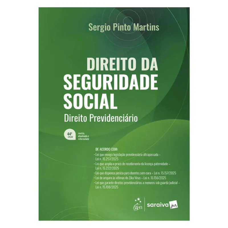 DIREITO DA SEGURIDADE SOCIAL - 44ª EDIÇÃO 2026