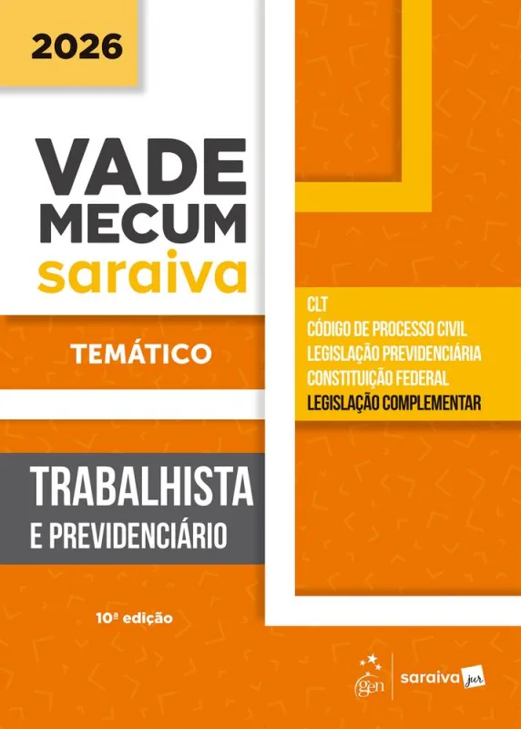 Vade Mecum Trabalhista E Previdenciário - Temático - LC - Livros