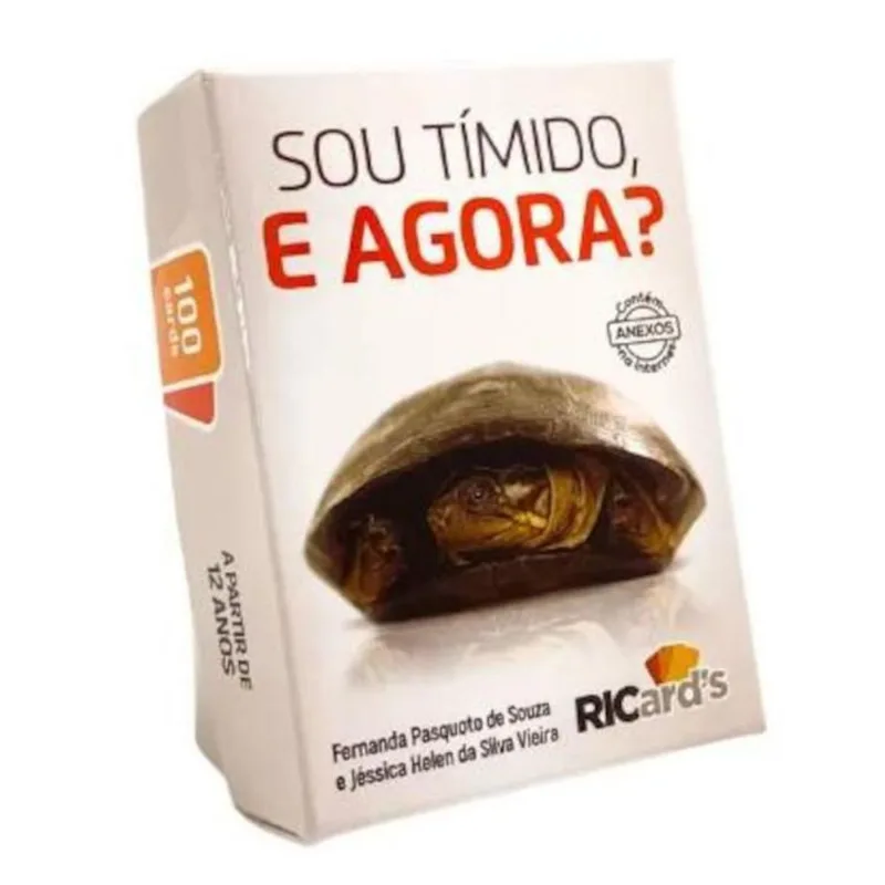 LIVRO CAIXINHA - SOU TÍMIDO, E AGORA? (MP) - RIC JOGOS