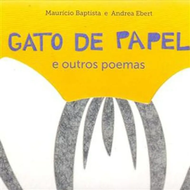 Livro Gato De Papel E Outros Poemas Casa Oito (MP)