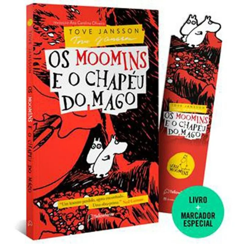 Livro Os Moomins E O Chapéu Do Mago Autêntica (MP)