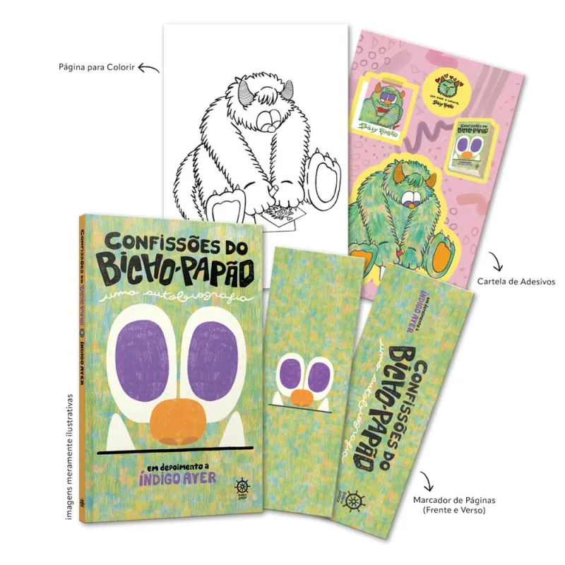 Confissões Do Bicho-Papão + Brindes - LC - Livros
