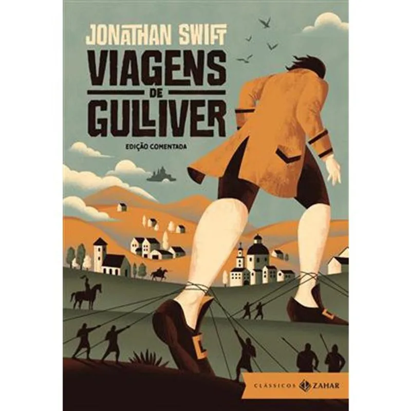 Livro Viagens De Gulliver: Edição Comentada Zahar (MP)