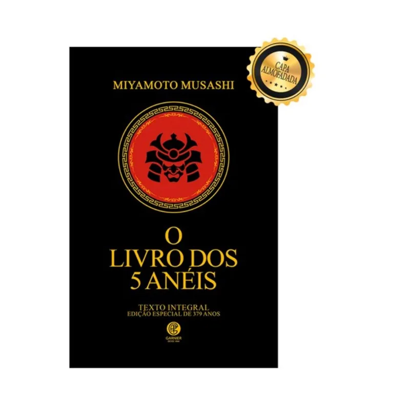 O LIVRO DOS 5 ANÉIS - EDIÇÃO DE LUXO ALMOFADADA