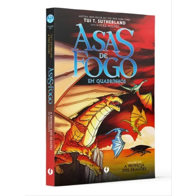 ASAS DE FOGO - A PROFECIA DOS DRAGÕES EM QUADRINHOS - VOL. 1