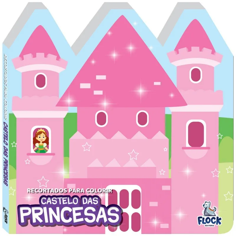 Recortados Para Colorir: Castelo Das Princesas