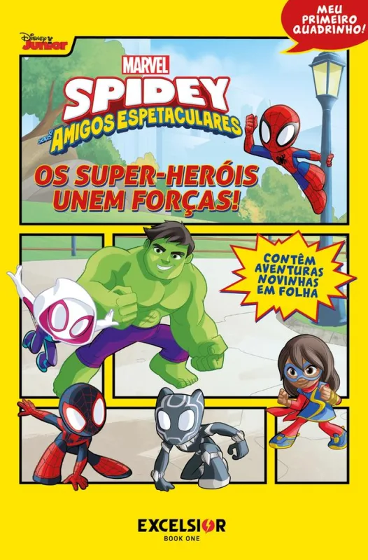 Spidey E Seus Amigos Espetaculares - Os Super-Heróis Reúnem Forças! - LC - Livros