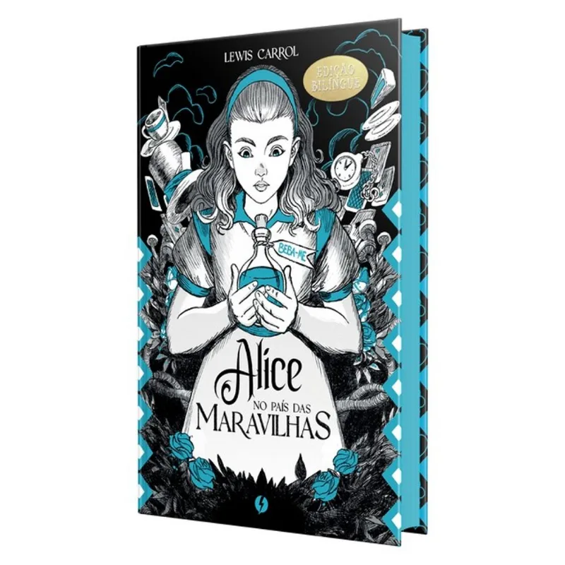 ALICE NO PAÍS DAS MARAVILHAS - EDIÇÃO DE LUXO BILÍNGUE