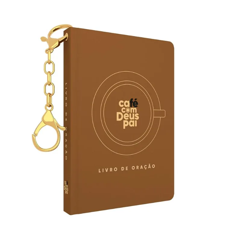 Livro Chaveiro De Oração Marrom