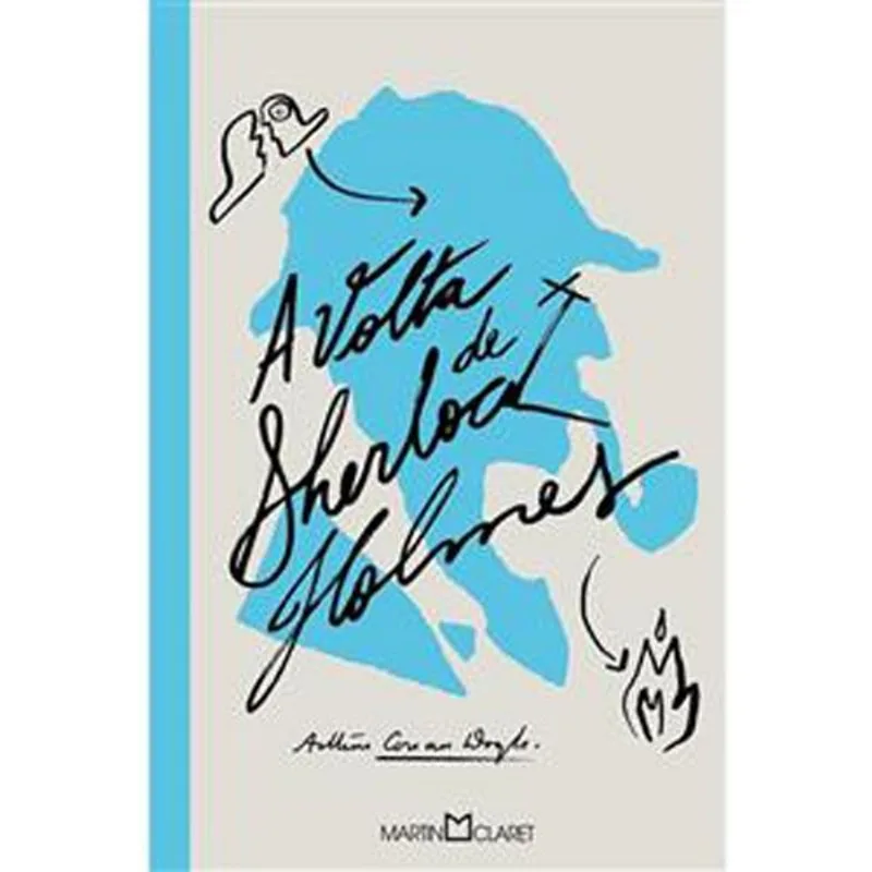 Livro A Volta De Sherlock Holmes Martin Claret Ltda (MP)