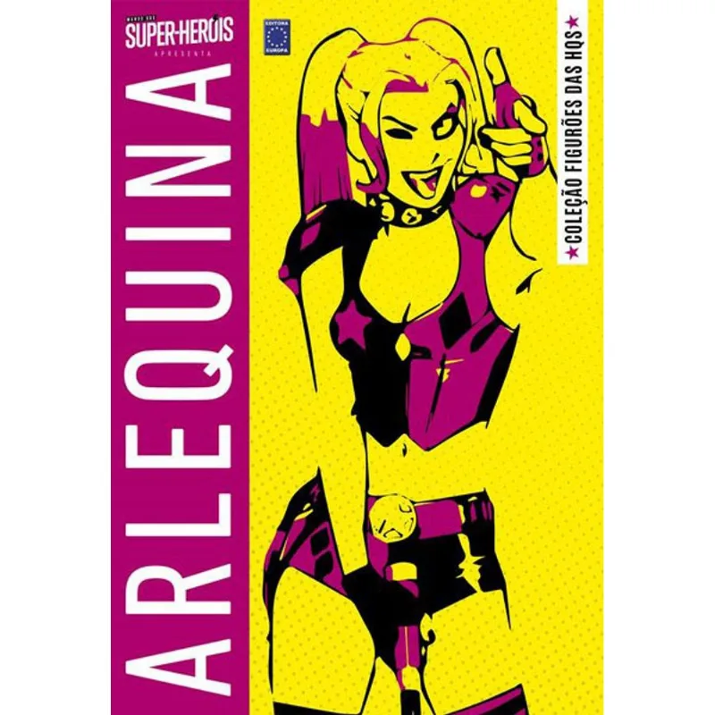COLEÇÃO FIGURÕES DAS HQS - ARLEQUINA